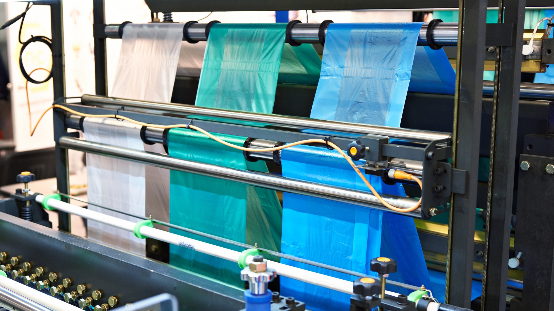 Multicolor Polyethene roll